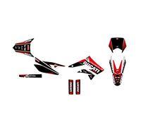 KIT DECO MOTO CROSS DERBI X-TREME 50 DE 2010 à 2017 CORYO NOIR
