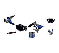 KIT DECO MOTO CROSS YAMAHA DT 50 DE 2003 à 2020 COMICS BLEU