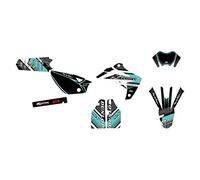 KIT DECO MOTOCROSS ADAPTABLE RIEJU MRT 50 DE 2009 à 2021 COMICS TURQUOISE