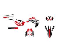 KIT DECO MOTOCROSS ADAPTABLE RIEJU MRT 50 DE 2009 à 2021 KAIJU ROUGE