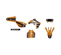 KIT DECO MOTOCROSS ADAPTABLE RIEJU MRT 50 DE 2009 à 2021 WIX ORANGE