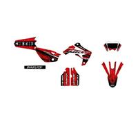 KIT DECO MOTOCROSS ADAPTABLE RIEJU MRT 50 DE 2009 à 2021 WIX ROUGE