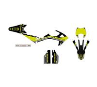 KIT DECO MOTOCROSS ADAPTABLE RIEJU MRT 50 DE 2022 à 2023 HERRITAGE PISTACHE