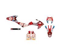 KIT DECO MOTOCROSS ADAPTABLE RIEJU MRT 50 DE 2022 à Actuel JAPAN ROUGE