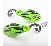 Kit déco protège-mains patte alu avec charnière AVS Vert