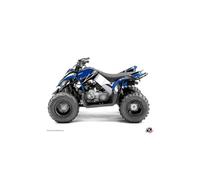 Kit Déco Quad Stripe Compatible avec Yamaha 90 Raptor Bleu (2009-2023)