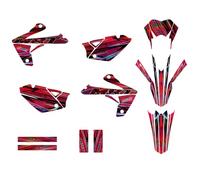 KIT DECO RIEJU MRT 50 DE 2009 à 2021 CRYSTAL Holographic (Rouge)