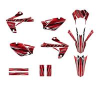 KIT DECO RIEJU MRT 50 DE 2009 à 2021 CRYSTAL (Rouge)