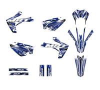 KIT DECO RIEJU MRT 50 DE 2009 à 2021 GALAXIE (Bleu foncé)