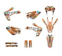 KIT DECO RIEJU MRT 50 DE 2009 à 2021 GALAXIE Holographic (Orange)