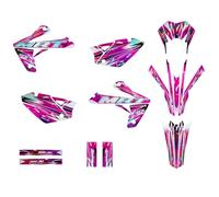 KIT DECO RIEJU MRT 50 DE 2009 à 2021 GALAXIE Holographic (rose)