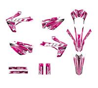 KIT DECO RIEJU MRT 50 DE 2009 à 2021 GALAXIE (Rose)