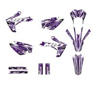 KIT DECO RIEJU MRT 50 DE 2009 à 2021 GALAXIE (Violet)