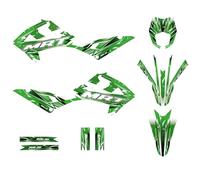 KIT DECO RIEJU MRT 50 DE 2022 à 2026 GALAXIE Classic (vert)