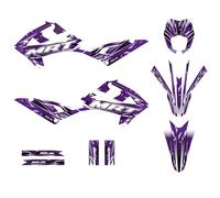 KIT DECO RIEJU MRT 50 DE 2022 à 2026 GALAXIE Classic (violet)