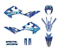 KIT DECO RIEJU MRT 50 DE 2022 à 2026 GALAXIE Holographic (Bleu foncé)