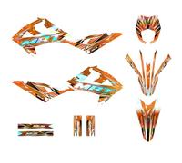 KIT DECO RIEJU MRT 50 DE 2022 à 2026 GALAXIE Holographic (Orange)