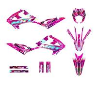 KIT DECO RIEJU MRT 50 DE 2022 à 2026 GALAXIE Holographic (Rose)