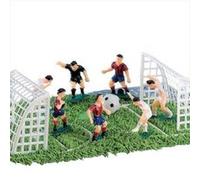 Kit Décoration Gâteau - Football Blancs G