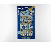 DRAEGER PARIS 1886 Jungle Vibes Kit de décoration, Papier, Multicolore, 31 x 17 cm