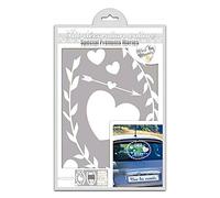 sticker voiture mariage - sud trading cd1850