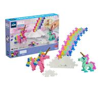 Kit découverte 275 pièces Mini thème licornes + 1 base de construction + livret - Plus Plus