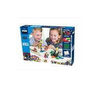 PLUS PLUS - Kit Découverte - Jeu de Construction de 600 pièces Basic et Fluo/Néon Multicolores - Jeu Éducatif pour Enfant dès 3 Ans - Développe la Créativité pour Fille et Garçon
