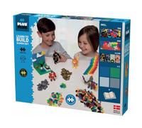 Kit découverte Méga 1200 pièces Mini + 4 bases + livret - Plus Plus