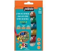 Kit découverte peinture acrylique - 6 couleurs - 6 x 20 ml Multicolore G