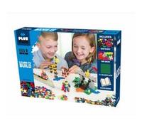 Plus-Plus – Kit Découverte – Jeu de construction 600 pièces multicolores Basic et Fluo – Dès 3 ans