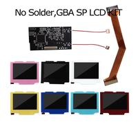 Kit d'écran LCD IPS rétroéclairé couleur sans soudure pour GBA SP V2, modèle pour Game Boy Advance Yellow