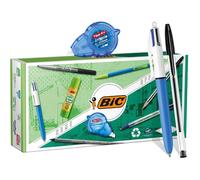 Kit d'Écriture - BIC - 9 Pièces - Stylos-Bille - Crayon Graphite - Marqueur Permanent
