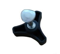 Kit d'écrou d'écrous de poignée triangulaire compatible Mountfield pour guidon de tondeuse à gazon et supports de roue