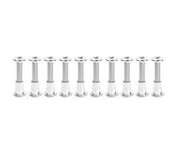Kit d'Écrous à Vis à Six Pans Creux à Tête Cylindrique, 10 Paires M6 Kit d'Écrous à Vis en Acier au Carbone é de Différentes Tailles pour Diverses Utilisations de Meubles(M6x30)