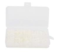 Kit d'écrous à vis M3, attaches d'isolation en Nylon blanc pour l'électronique de Construction industrielle, boîte de rangement en plastique de 300 pièces