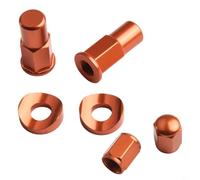 Kit d'écrous de verrouillage de jante en alliage 8 mm pour moto