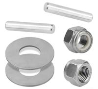 Kit d'écrous E MKP34 de rechange pour Minn Kota pour goupille de cisaillement et moteur à la traîne MKP33 avec écrous et rondelles 1865019 Équipement marin