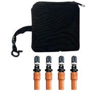 Kit Déflateur Pneus pour Voiture, Vannes De Dégonflage Pression Pneus - Outil Dégonfle Simple Montage pour Moto Auto Camion