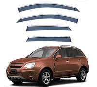 Kit Déflecteurs de Fenêtre pour Chevrolet Captiva Sport MK1-L07 2006-2015, Déflecteurs Latéraux Anti-Bruit et Anti-Pluie Protection Contre Vent et Pluie