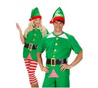 Widmann S.r.l. Costume d'elfe Party Fashion – assistant du Père Noël – Adulte Medium G
