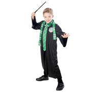 Kit déguisement et accessoires Serpentard Harry Potter - Noir