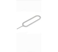 Kit d'Éjecteurs de Carte SIM, 20 Pièces, Compatible avec iPhone, iPad, Samsung, Xiaomi, Huawei, Argenté