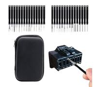 Kit D'éjection De Connecteur - Déverrouillage De Terminal Multi-pièces, Outil De Retrait De Broche Compact, Conception Portable Légère | Câblage Automobile Entretien Électronique Atelier De Réparation