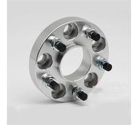 Kit D'élargissement De Roue Pour Toyota 86 5x100 56,1 Mm, 5 Écrous, 5 Écrous, M14 X 1,5 Mm, 2 Pièces Élargisseurs de voie(Silver 15mm M14x1.5)