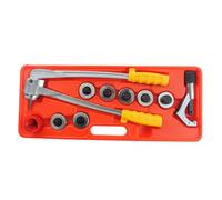 Kit d'élargissement de tuyau - Pince à élargir - Pince à manchon - Outil de pressage manuel - Convient pour les métaux souples tels que le cuivre et l'aluminium - Kit d'extension manuel - 10-28 mm