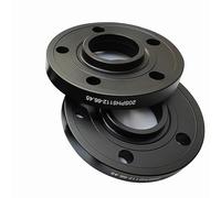 Kit D'élargisseurs Roue Forgés Entretoises Roue À Axe Central 2 Pièces 15 Mm 20 Mm 5 X 4,41 Pouces 5 X 112 Mm 66,45 Mm Pour A4 A5 B8 A7 S8(20mm Black)