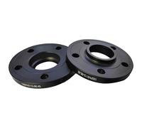 Kit D'élargisseurs Roue Forgés Entretoises Roue À Axe Central 2 Pièces 15 Mm 20 Mm 5 X 4,41 Pouces 5 X 112 Mm 66,45 Mm Pour A4 A5 B8 A7 S8(15mm Black)