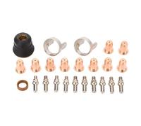 Kit D'électrodes de Pointe PT40 de 24 Pièces pour CUT 55DS Pro CUT 65DS, Pointe de Torche de Découpe Plasma, Ensemble de Consommables de Découpe Plasma
