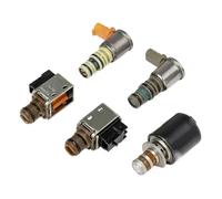 Kit d'électrovannes de transmission automatique 5 pièces 4L60E Compatible pour Chevrolet 2003-On Compatible pour GMC Compatible pour Hummer Compatible pour Pontiac