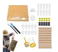 Kit d'élevage de reines d'abeilles, kit complet d'élevage de reines,Système complet d'élevage de reines pour débutants - Outils d'équipement apicole, ensemble complet d'élevage d'abeilles pour laborat